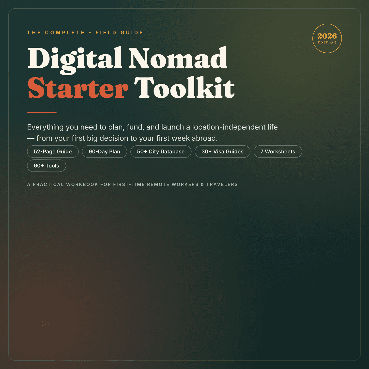 Digital Nomad Starter Toolkit — Cover